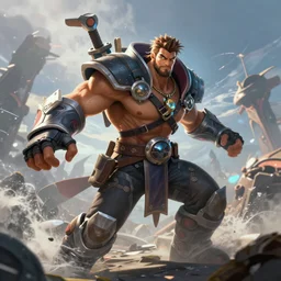 hurricane as an apex legends character digital illustration portrait design by, mark brooks and brad kunkle detailed, gorgeous lighting, wide angle action dynamic portrait