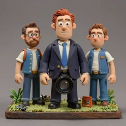 product photography of a marvel claymation diorama with steve buscemi, zeiss lens, detailed, centered, by erwin olaf, joop geesink, wes anderson, breathtaking, 8 k resolution, extremely detailed, beautiful, establishing shot, realistic materials, hyperrealistic