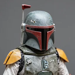 Boba Fett made out of toothpicks, hd photo, close up