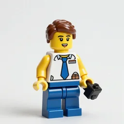 lego figurine depicting an accountant.