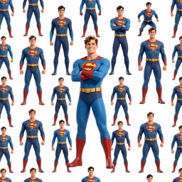 many identical copies of a superhero, in the style of greg rutkowski, digital painting, highly detailed, photorealistic, hyper realistic, trending on artstation