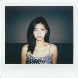 glitch, polaroid