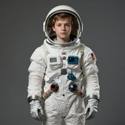 boy in a retro space suit . muted colors. by Jean-Baptiste Monge !!!!!!!!!!!!!!!!!!!!!!!!!!!!!!!!!!!!!!!!