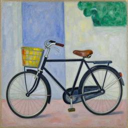a painting of a bicycle by matisse