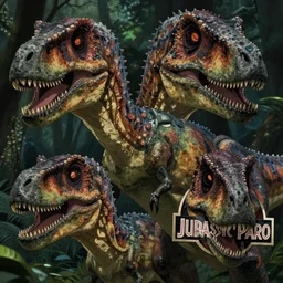a very dull still from jurassic park ( 1 9 9 3 ) of a velociraptor by studio ghibli. close up on the faces, very detailed, perfect art, grimdark, trending on pixiv fanbox.