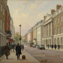 painting of 1800s london, 4k