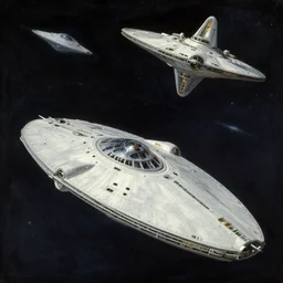 theed naboo, starships, painting by brothers hildebrandt
