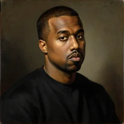 A Venetian portrait painting of Kanye West by Titian