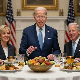 Joe Biden last supper