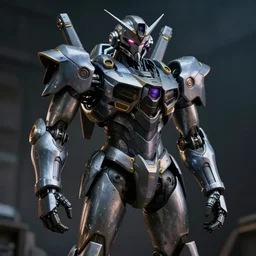 professional photograph of a mech suit in the style of an enderman, cinematic lighting, hd, 4 k