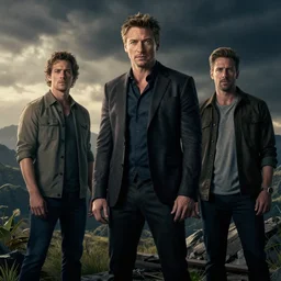 jeremy renner, drew gooden the youtuber, and danny gonzalez