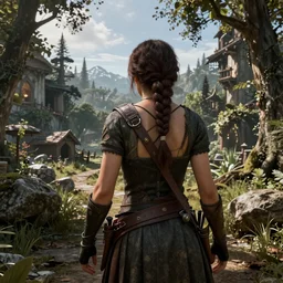 first person dnd rpg in unreal engine 5 highly detailed realistic render