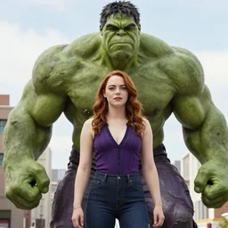 emma stone being hulk