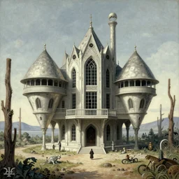 the house harkonnen designed by hr giger moebius leonardo da vinci anton la vey and yasushi nirasawa