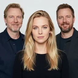 portrait of Tove Styrke by Mandy Jurgens and Richard Schmid and chuck close and mucha