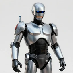 robocop as Jesus::very detail, 4K, quality super realistic