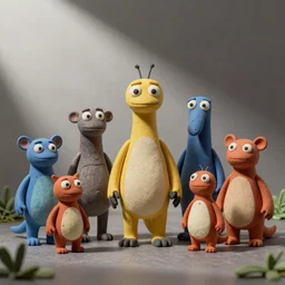 claymation bosch creatures by will vinton studios