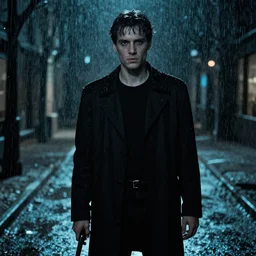 the exorcist movie in the style of bladerunner