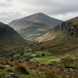 the mountains of mourne in ireland in the style of midjourney