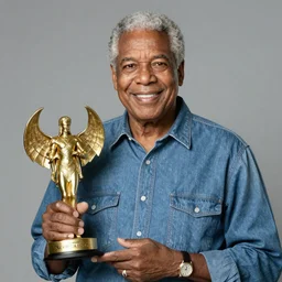 LeVar Burton holding the Necronomicon for a very special episode of Reading Rainbow, 4k, 8k, tasteful photoshop, photorealistic,
