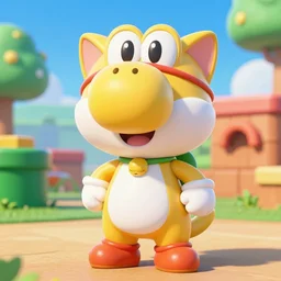cat desguise as yoshi, nintendo, photo, 4 k, mario 3 d world,