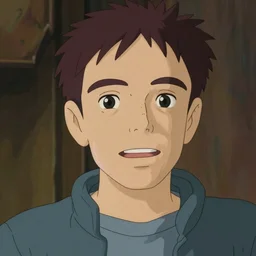 illustration of Robin Williams, by Studio Ghibli, 8k, film still, cinematic, sharp focus, concept art, smooth