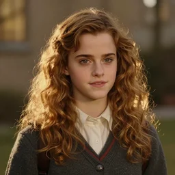 painting of emma watson as hermione granger. beautiful. gorgeous. during golden hour. art by william adolphe bouguereau. extremely detailed. 4 k. award winning.