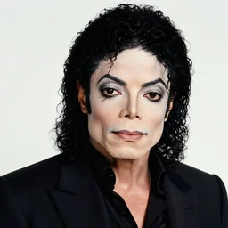 portait of michael jackson as an old man, photograph by annie leibovitz
