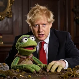 boris johnson in the muppets