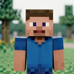 minecraft villager, portrait, 3 5 mm film, by annie liebovitz