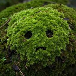 Moss that steals emotions. fantasy art.