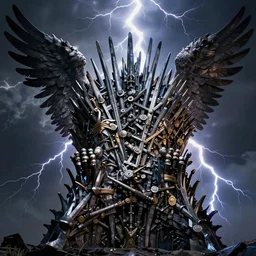 throne, very very very tall, wide angel shot, concept art, legendary, dramatic lightning, trending on deviantart, movie poster, award wining photograph