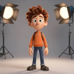 dipper from gravity falls in real life, high definition, studio photography, studio lighting