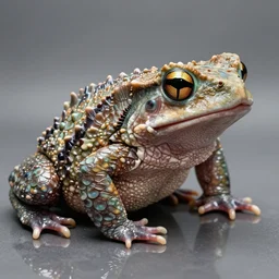 a high resolution photo of a head amphibia morphing nature documentary, creature, plastic wrap, bump map, gills morph scales merged in fur skin, wrinkled muscles skin, veins merged feet head, normal map, displacement, distorted animal head face eyes arms tail, reflection map,