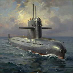 uss submarine hmcs thresher painting by hubert robert periscope aivazovsky detailed