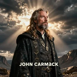 epic photo of master of time and space john carmack