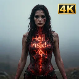 Hell is inside you, 4k, post-processing