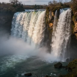 waterfalls by frederic edwin church