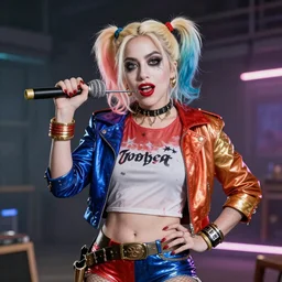 lady gaga play harley quinn, unreal engine