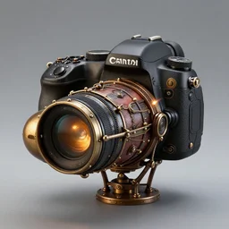 steampunk airship canon dslr 3 5 mm 8 k product photo