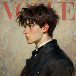 anime vogue mage, intricate oil painting by john singer sargent, trending on artstation, side profile
