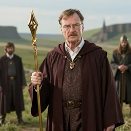 walter white as a wizard from dnd 5 e, 4 k, hyper realistic, dslr, landscape, beautiful