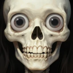horror stories movie creatures, big eyes, bones, tooth, sharp focus, smooth, digital illustration, by mcbess, dore, by alexander mcqueen, trending on artstation