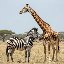 high definition hd portrait of a zebra crossed with a giraffe, by bobby chiu, by ruan jia,