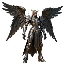 complex 3 d render hyper detailed ultra sharp of a beautiful ornate biomech valkyrie princess angel of death gorgeous, d & d, medieval dark fantasy, battle armor, fiery aura, dynamic, intricate, octane render, 8 k, hd, rim light, symmetrical, art by takeshi obata & satoshi kon & artgerm & billelis & wlop