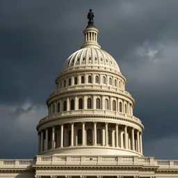 Party symbol of the Satanist Party in the U.S. Senate Congress, simple design version