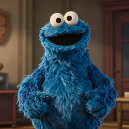 Film still of The Cookie Monster in Red Dead Redemption 2 (2018 video game)