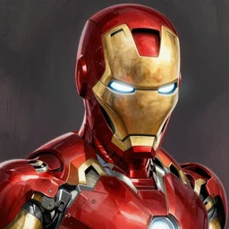 iron man, illustration, doodle