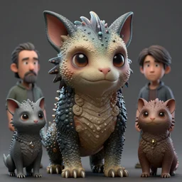 a cute pet by neville page, ken barthelmey, carlos huante and doug chiang, sharp focus, trending on artstation, hyper realism, octane render, 8 k, hyper detailed, ultra detailed, highly detailed, zbrush, concept art, creature design