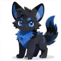 🟦 blue ⬛ black 🐱 - 🦇 fursona 🦇👂 - n 4
